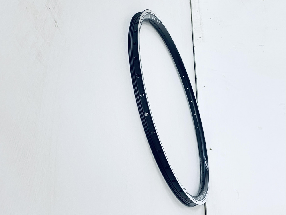 Обод неспицеваный Lorak 24 14G 36H двойной черный, код 41491