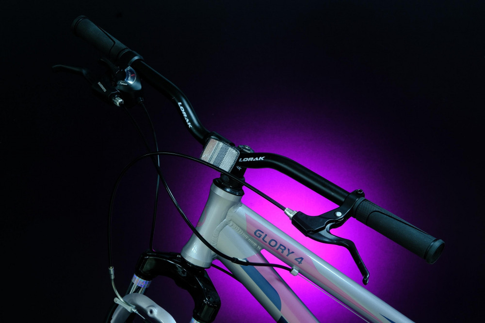 Lorak Glory 4 Серебристый/Розовый рама 15 (на рост 141-160)