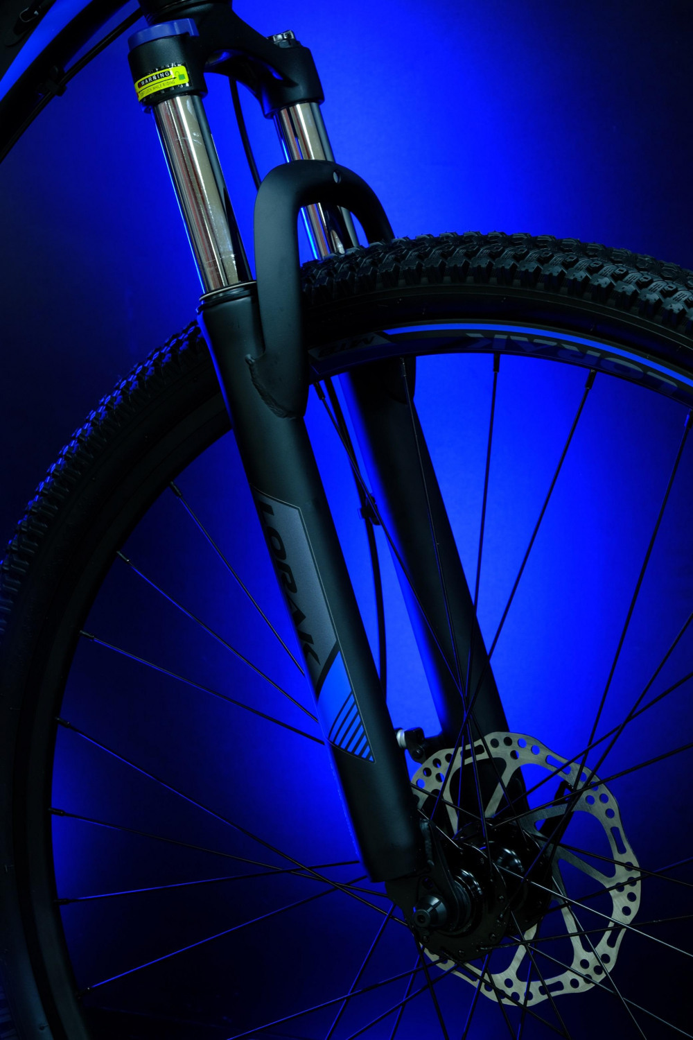 LORAK M-07 Prom Матовый Чёрный/Синий 19р (на рост 171-182)