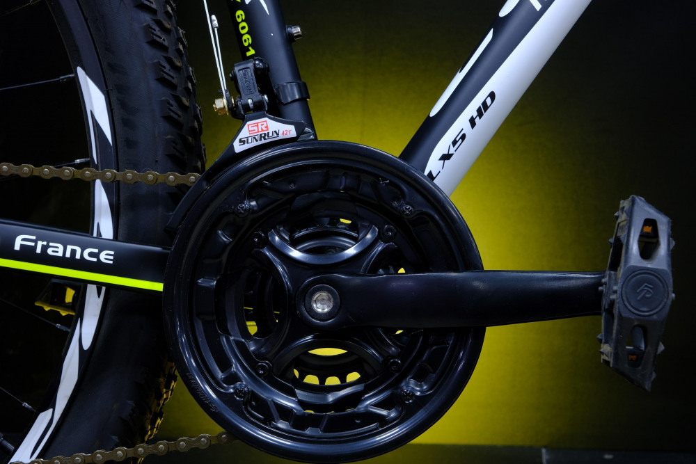 Lorak LX5 HD Матовый Чёрный/Жёлтый рама 21 (на рост 183-190)