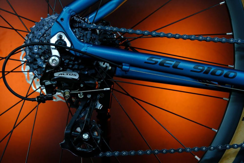 LORAK Sel 9100 Матовый Синий/Чёрный 20р (на рост 175-185)