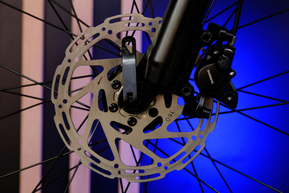 LORAK Sel 8900 HD NEW Матовый Чёрный/Синий рама 19 (на рост 171-182)